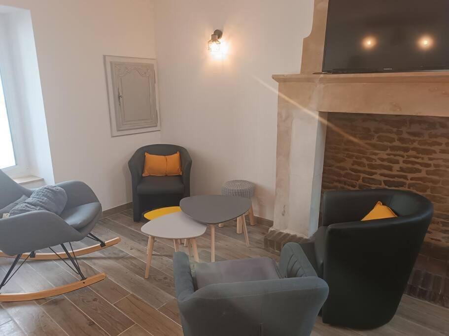 Vila Les Deux Pieds Sous La Couette Saint-Aubin-Sur-Mer  Exteriér fotografie